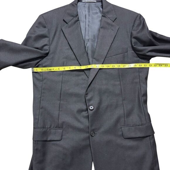 Loro Piana Hickey Freeman Blazer Mens 42 XLG Long Tasmanian Super 120’s Jacket - Picture 5 of 7